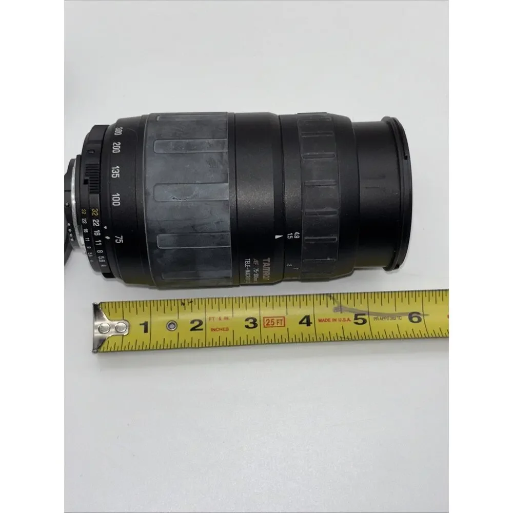 Tamron 75-300mm f/4.5-5.6 Telephoto Zoom Lens Made In Japan, good condition
